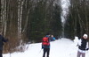 Катушка - днюрождюшка кое-кого.. :) По Новогорскому лесу на лыжах!