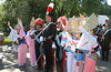 ВДНХ : Старт Международного военно-музыкального  фестиваля "Спасская башня" - парад участников