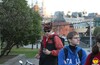 Памятник Карлу Марксу, напротив Большого театра. — По Арбату, Бульварному кольцу, набережным реки Москвы,  на Воробьевы горы, и Поклонку