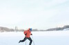 На лыжах по Химкинскому водохранилищу