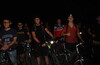 Ночная вело-роллерская на Министерку