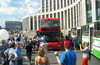 Выставка ретро-автобусов