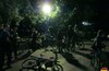 Вело прогулка по ночной Москве