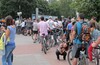 Массовый велопробег по улицам города Чебоксары