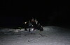 NIGHT SKIING.PART 3.ТРАССА ЛАЗУТИНОЙ