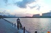 пеш. мостик над плтф. Москворечье — братеевский парк, ул. Борисовские пруды, посидеть на берегу, посмотреть на закат