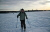 На лыжах по Химкинскому водохранилищу
