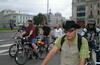 Доставочная на Велопробег "Леди на велосипеде - 2013" из ЦАО
