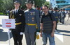 ВДНХ : Старт Международного военно-музыкального  фестиваля "Спасская башня" - парад участников