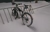 Международная зимняя акция «На работу на велосипеде