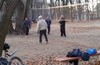 Открытие зимнего Волейбола в парке Царицыно.