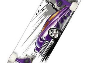 Скейт Powerslide Hotwheels Purple Passion
